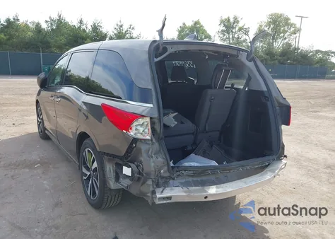 2018 Honda Odyssey Elite from USA, damaged, VIN 5FNRL6H91JB031958